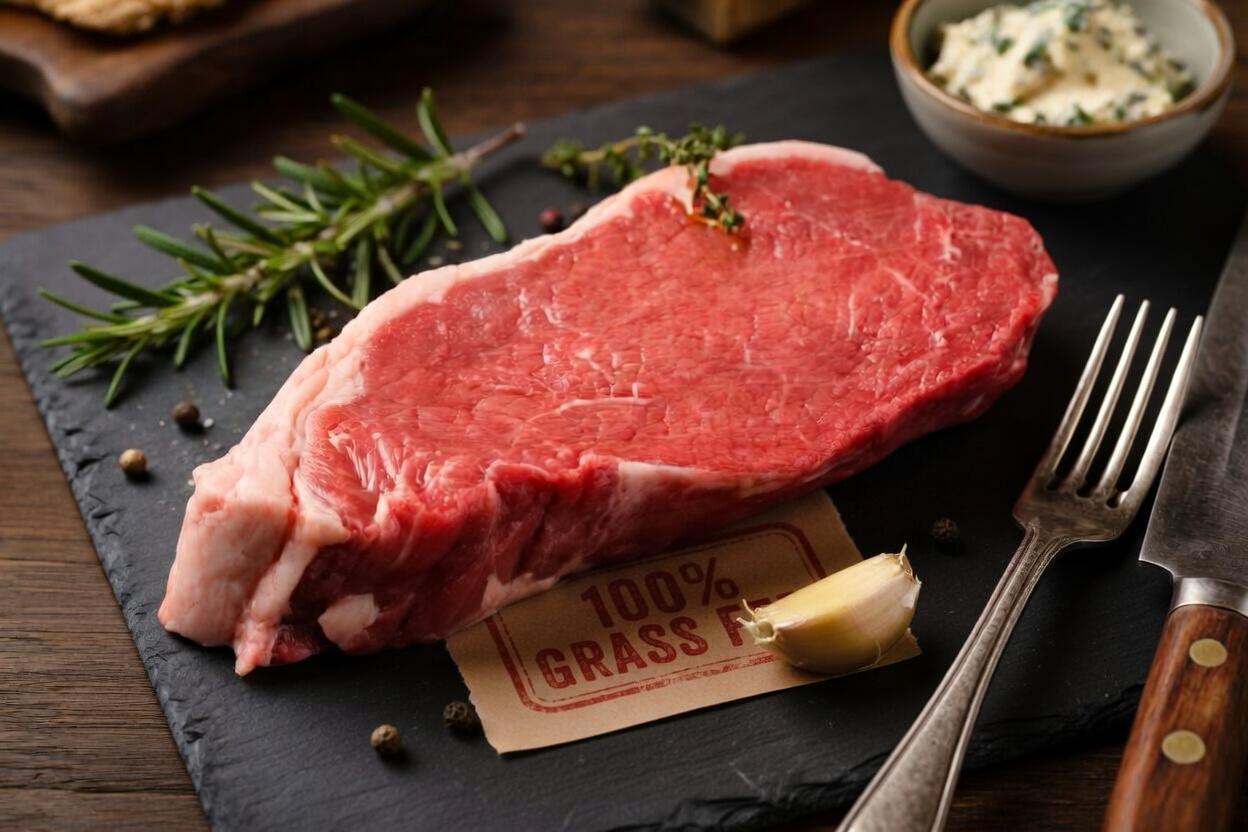 Chilled NZ 100% Grass Fed Striploin/Sirloin Steak | 紐西蘭一級鮮西冷 | 300g Pc