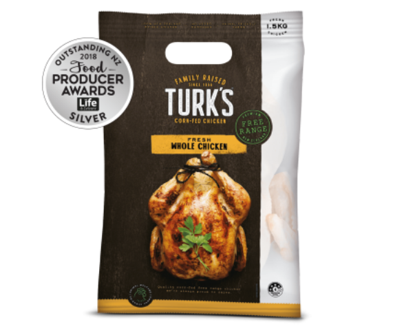 Frozen NZ Whole Turks Chicken Free Range | 紐西蘭天然走地雞-全雞 | 1.5Kg Pc