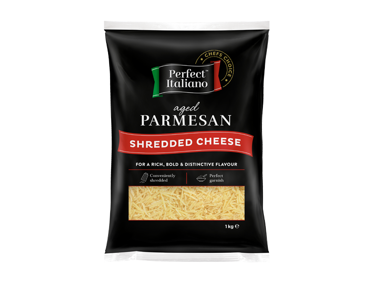 Italiano Aged Parmesan Shredded Cheese | 意式巴馬臣芝士碎 | 1kg/pkt