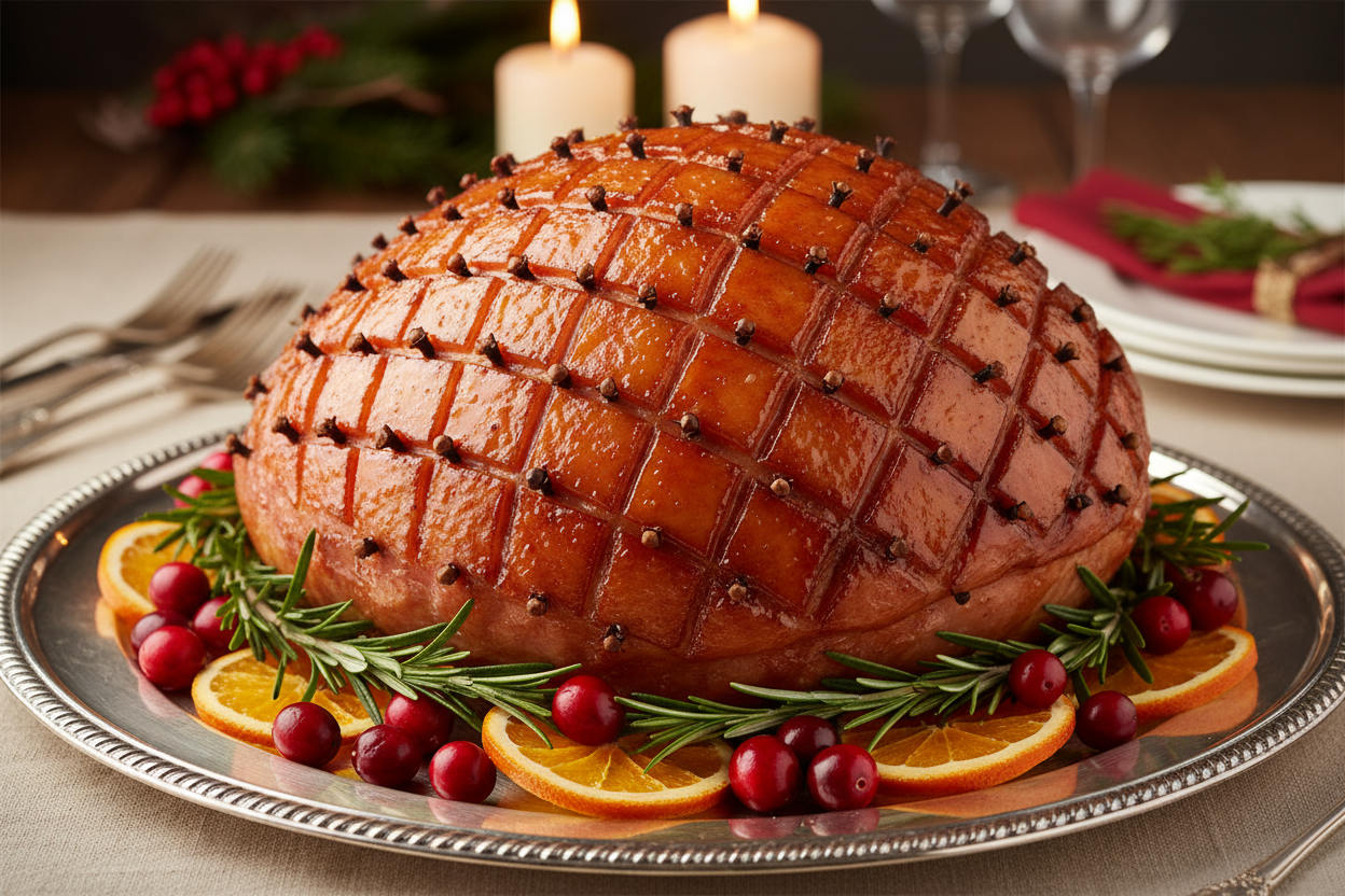 Christmas cooked 8lb Ham