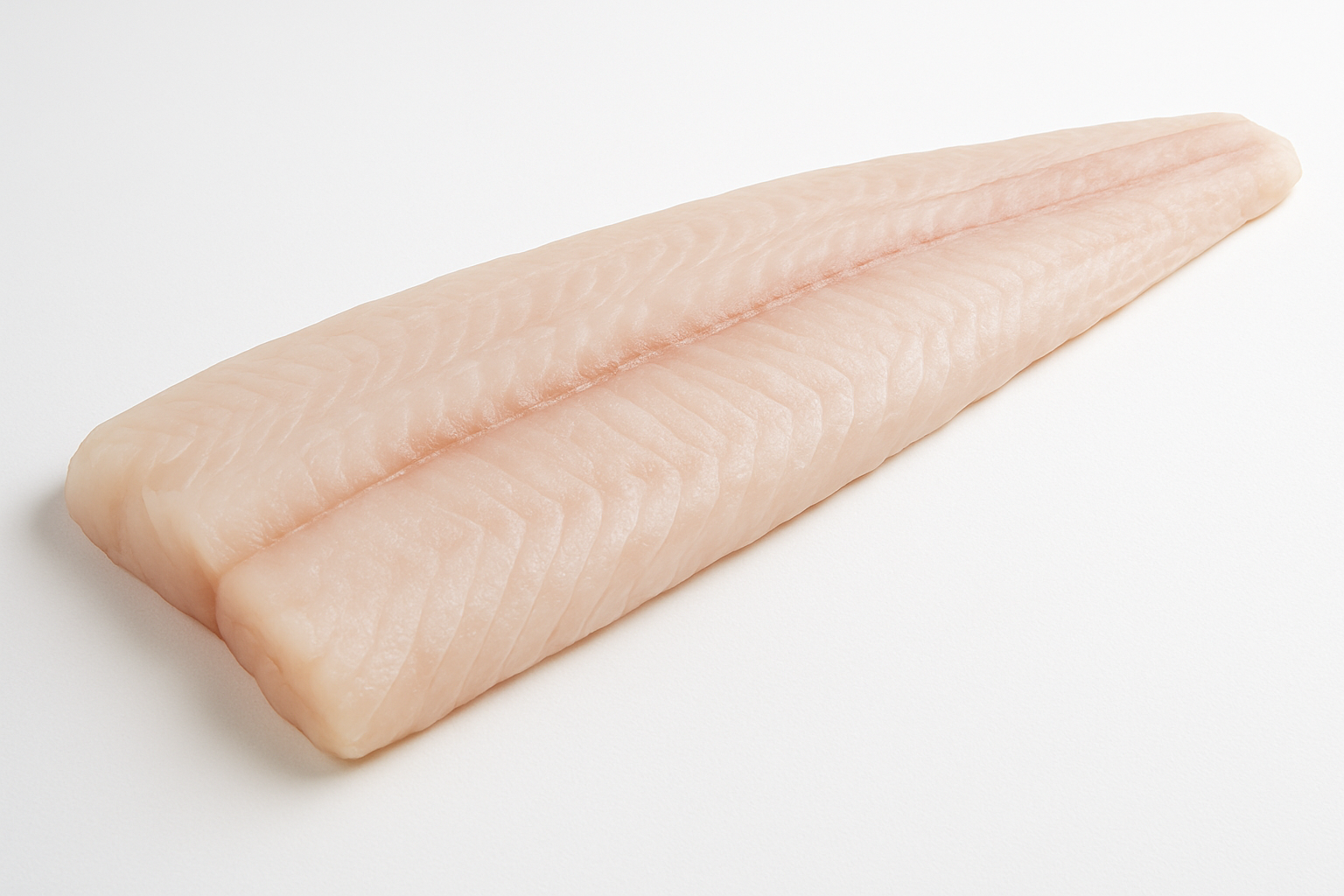 its bigger and longer but flatter, its a whole fish side about 650g in total of a hoki. Skinless