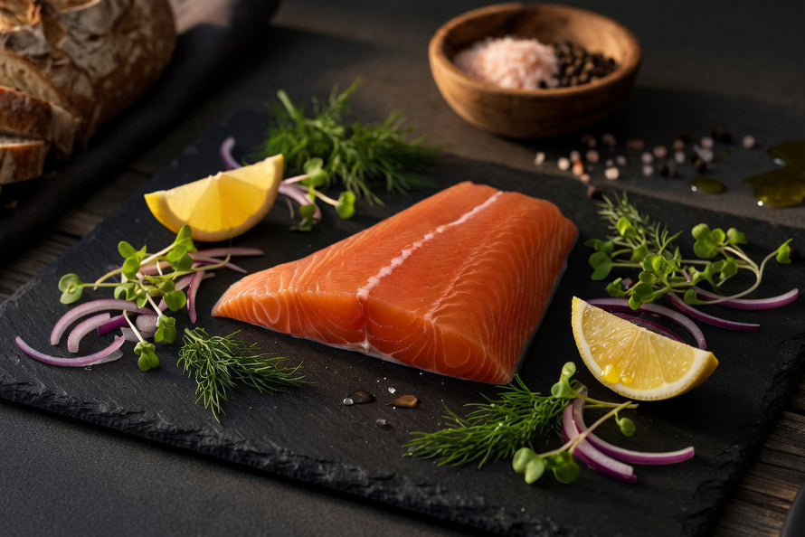 Salmon Fillet Tail (skin on) | Frozen | 110g