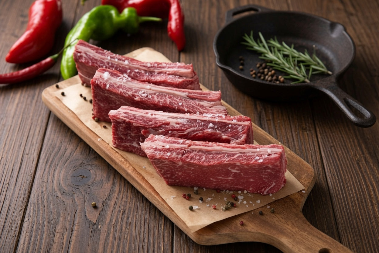 Frozen USA Short rib (4-Bones) |  美国冷冻牛小排（4根骨)| 1.5kg