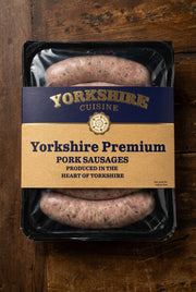 Yorkshire Premium Pork Sausages — Yorkshire Cuisine pack